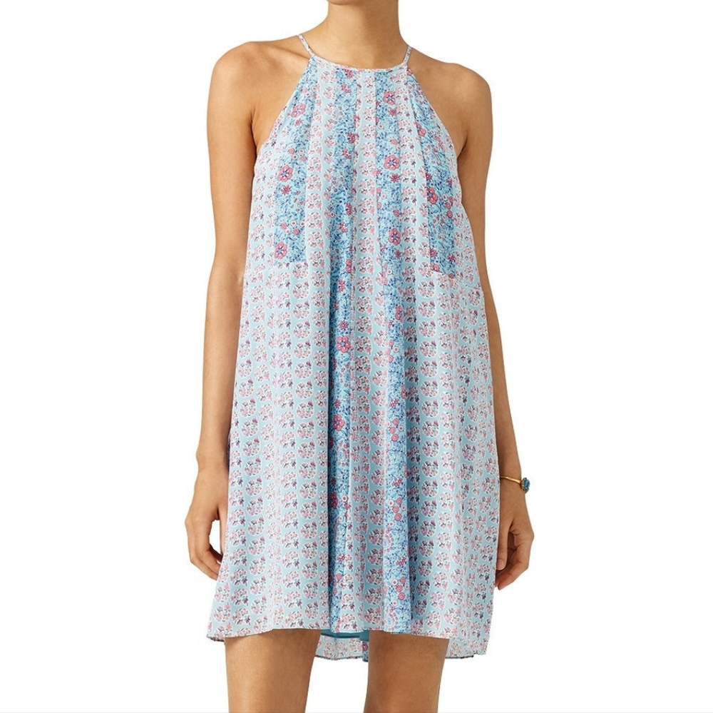 Rebecca Taylor Multicolor Floral Dress Damaged